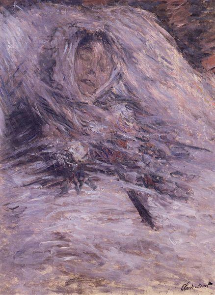 Claude Monet Camille Monet sur son lit de mort oil painting picture